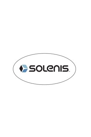 1"x2" Oval Solenis Decal