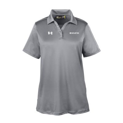 Ladies Under Armour Polo - Graphite