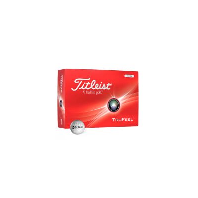 Solenis Titleist TruFeel Golf Balls - sold by the dozen