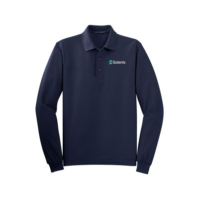 Men's Solenis Silk Touch L/S Polo